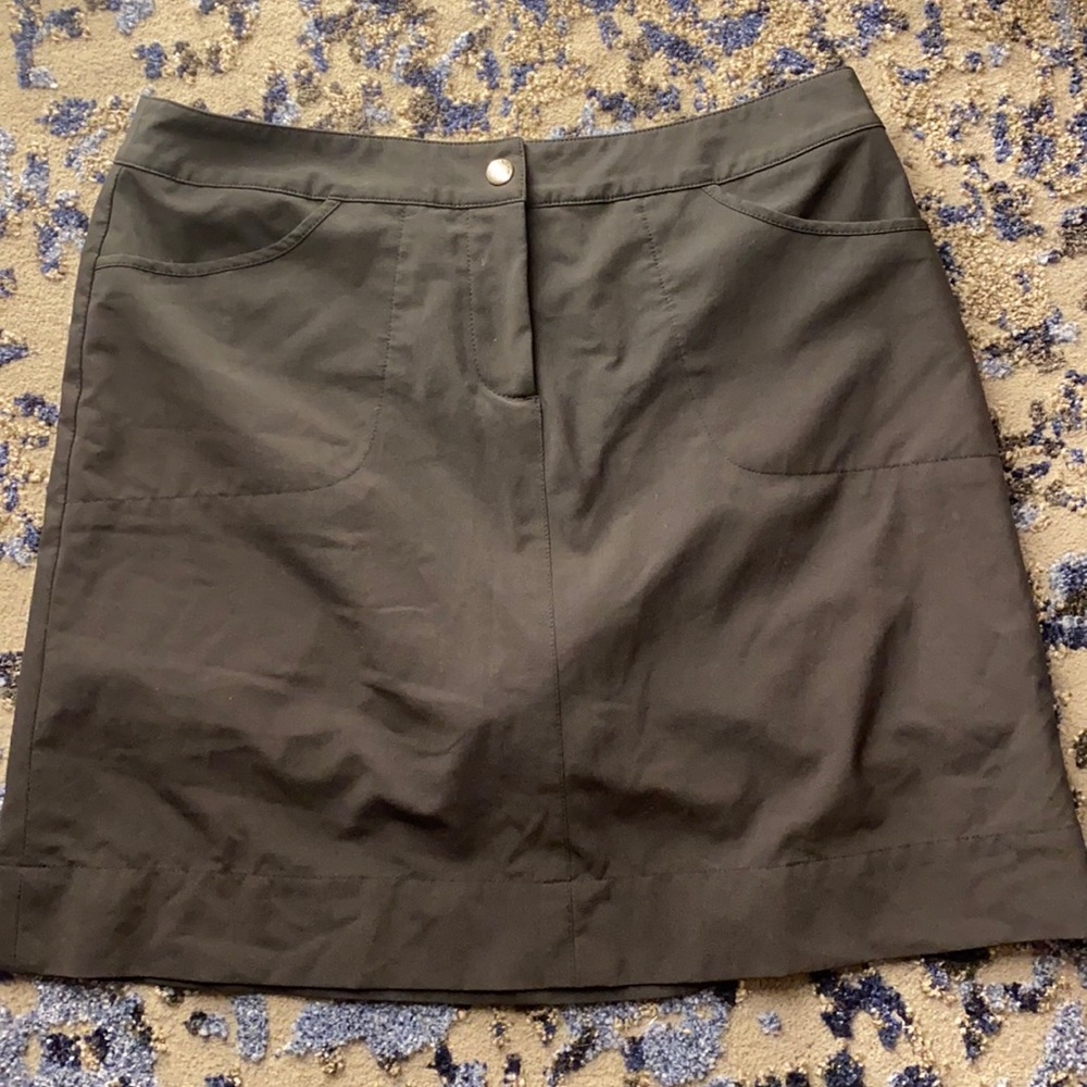 Cutter & Buck Black Golf Skirt